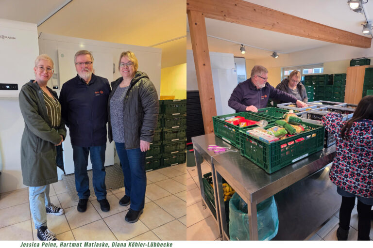 Lebensmittelspenden für die Tafel Garbsen e.V.